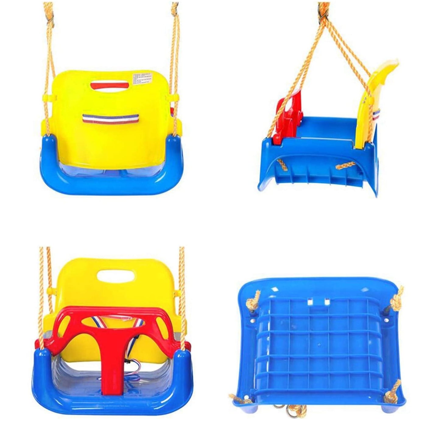 Swing 3 in 1 Seat Hanging Swing Set for Playground Swing Set Full Bucket